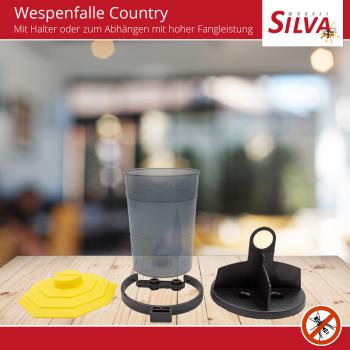 Wespenfalle Silva Country mit 250 ml Fly & Wasp