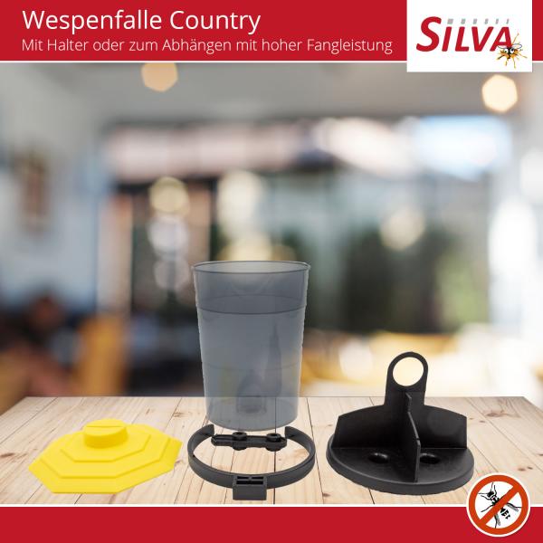Wespenfalle Silva Country mit 250 ml Fly & Wasp Wespenfalle Silva Country mit 250 ml Fly & Wasp