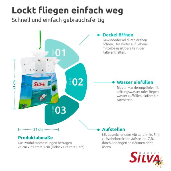 Fliegenfalle SILVA - Outdoor Fliegenfalle SILVA - Outdoor