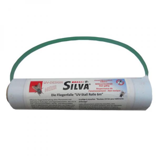 Fliegenfalle SILVA - UV Rolle 20 cm 6 m Fliegenfalle SILVA - UV Rolle 20 cm 6 m